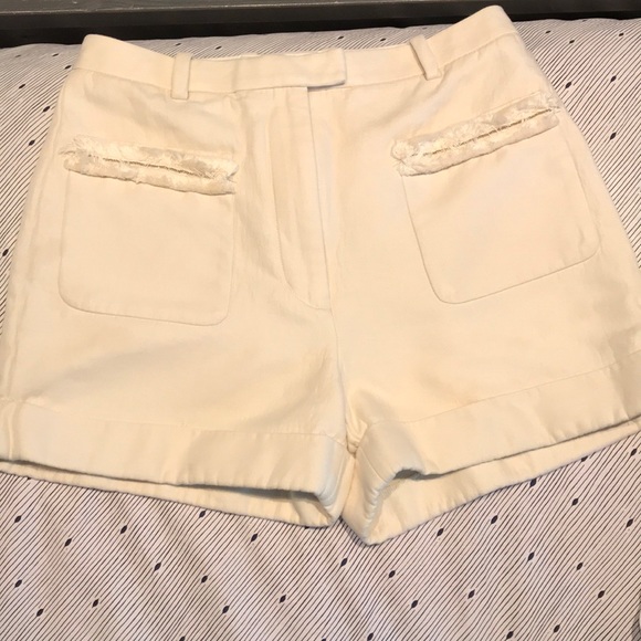 Phillip Lim high waisted cream short